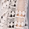 Free People The Carefree Silk Harmony Crochet Cardigan in Beige (shell) - Lyst