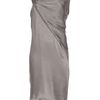Helmut Lang Drape Dress in Gray (grey) - Lyst