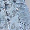 Insight The Leopard Lady All Out Short in Bleach Blue Classic in Blue (bleach) - Lyst