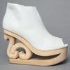 Jeffrey Campbell The Skate Shoe in White Leather in White - Lyst