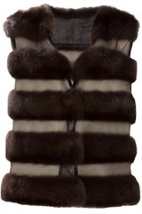 Liska Sable Fur Gilet