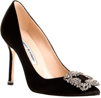 Manolo Blahnik Hangisi Shoe - Lyst