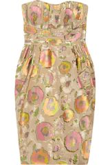 Matthew Williamson Floral Jacquard Dress