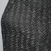 Minimarket The Wedge Zipper Boot in Gray Rubber Brocade in Black (gray)