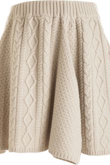 Rodarte x Opening Ceremony Cable Skirt - Lyst