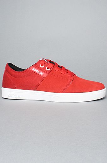 Supra The Stacks Sneaker in Red - Lyst
