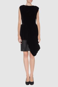Vionnet Short Dress - Lyst