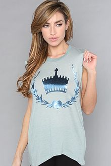 Wildfox The Crown & Laurel Tee - Lyst