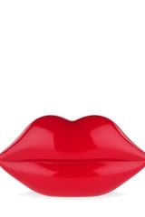 Lulu Guinness Red Perspex Lips Clutch