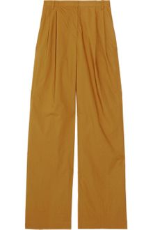 By Malene Birger Janisa Wide-leg Cotton Pants - Lyst