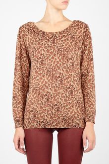 Marc By Marc Jacobs Leopard Print Sweater - Lyst