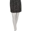 Milly Suede Trimmed Allie Skirt in Gray - Lyst