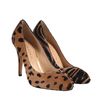 Charlotte Olympia Leopard and Zebra Foal Jenny Court Shoes in Brown (leopard) - Lyst