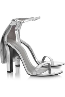 Alexander Wang Fabiana Metallic Leather Sandals - Lyst