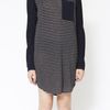 3.1 Phillip Lim Long Sleeve Tshirt Dress with Silk Sleeves in Blue - Lyst