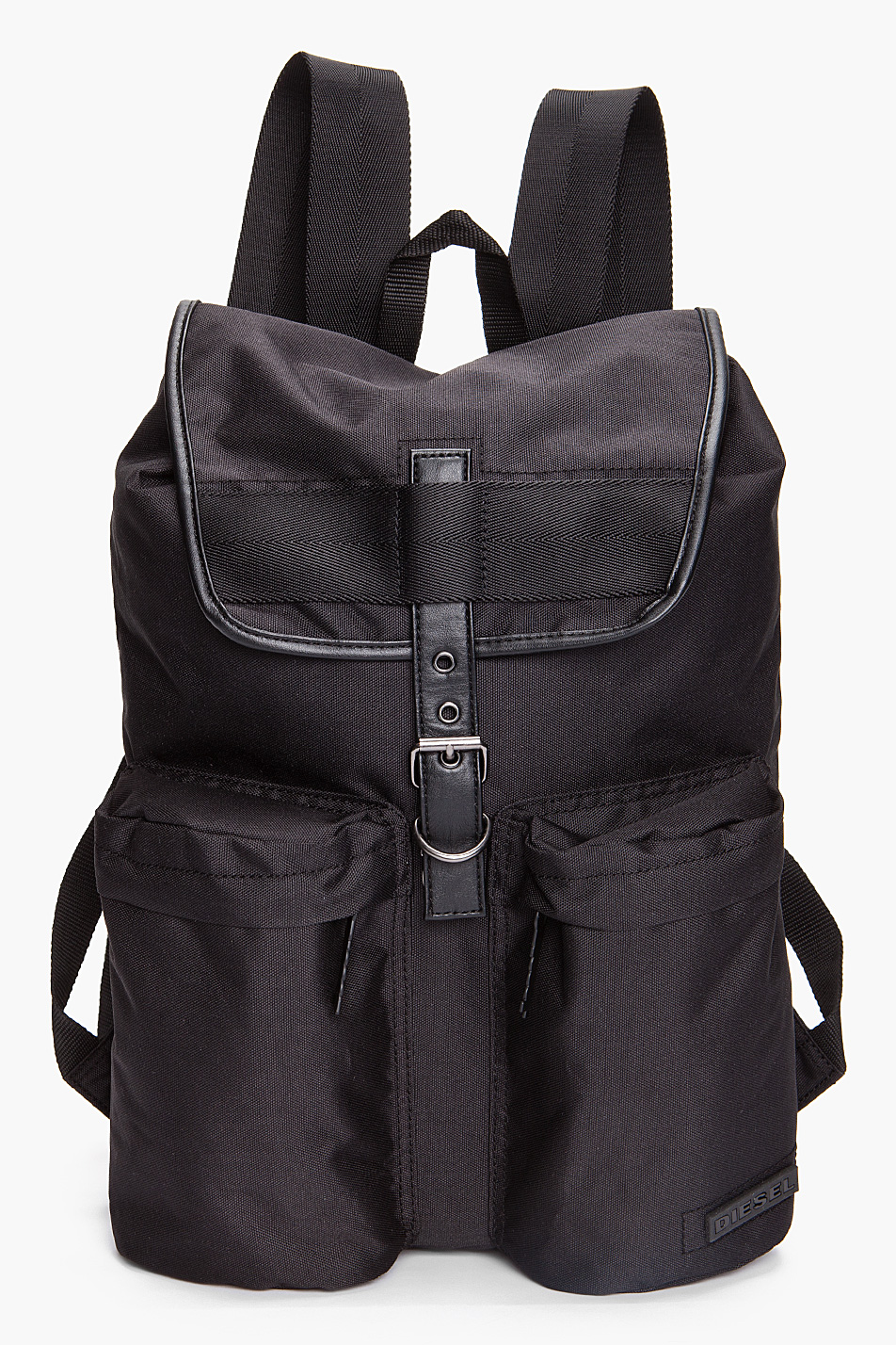 Diesel Record Backpack in Black for Men Lyst