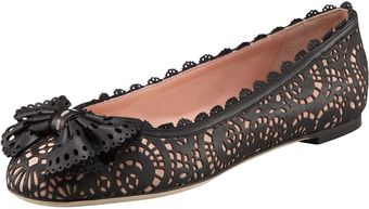  Caprice Perforated Ballerina 