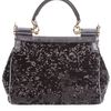 Dolce & Gabbana Mini Miss Sicily Handbag in Black - Lyst