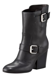 Giuseppe Zanotti High-heel Buckled Motorcycle Boot - Lyst