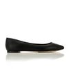 Loeffler Randall Quinnie Pointed Toe Flat in Black - Lyst
