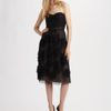 Robert Rodriguez Strapless Dress in Black - Lyst