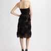 Robert Rodriguez Strapless Dress in Black - Lyst