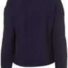 Topshop Knitted Oh! Motif Crop Jumper in Blue (indigo) - Lyst