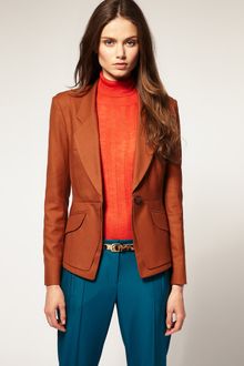 ASOS Collection Asos Tailored Blazer with Power Shoulders - Lyst