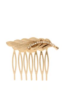 ASOS Collection Asos Vintage Style Feather Hair Comb with Diamante Detail - Lyst