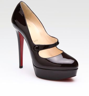 Christian Louboutin Relika 140 Patent Pumps - Lyst