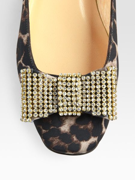 kate spade leopard flats