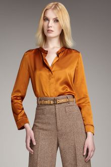 Marc By Marc Jacobs Disco Satin Top - Lyst