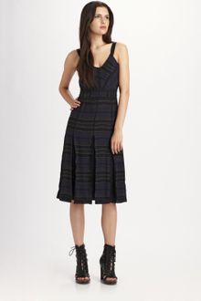 Proenza Schouler Printed Silk Dress - Lyst