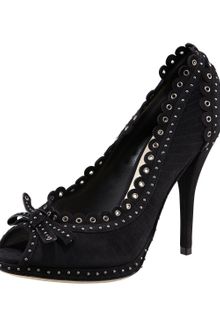 Dior Muse Peep-toe Pump - Lyst