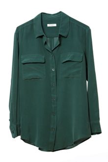 Equipment Signature Darkest Spruce - Lyst