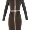 Givenchy Leather and Wool Dress in Multicolor (multi) - Lyst
