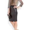 Yves Saint Laurent Jinny Suede Wedges in Black - Lyst