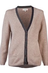 Chinti And Parker Stripe Trim Cardigan