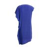 Reiss Silk Dress with Cascade Frill in Blue (royal blue) - Lyst