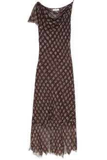 Altuzarra Mimosa Plaid-print Silk-chiffon Dress - Lyst