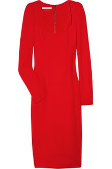 Antonio Berardi Strong-shouldered Wool-crepe Dress - Lyst