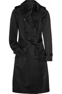 Burberry Prorsum Cotton-sateen Trench Coat - Lyst