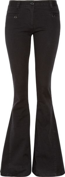  Baxley Stretch-cotton Flared Jeans 