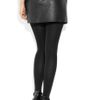 Maje Jalouse Leather Mini Skirt in Black - Lyst