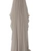 Marchesa Silkcrepe Strapless Gown in Brown (taupe) - Lyst
