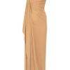 Michael Kors Stretch Crepejersey Gown in Beige (nude) - Lyst