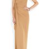 Michael Kors Stretch Crepejersey Gown in Beige (nude) - Lyst