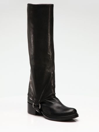  Buckled Knee-high Boots 