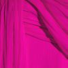 Oscar De La Renta Asymmetric Draped Silkchiffon Gown in Purple (fuchsia) - Lyst