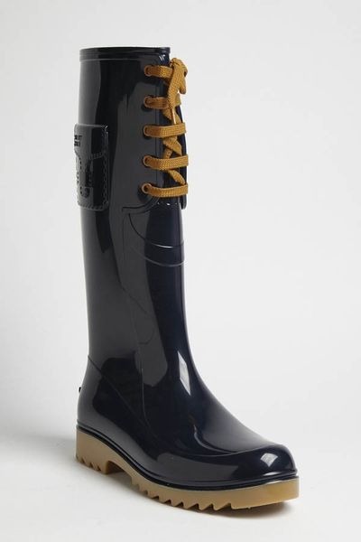 See By Chloé Rain Boot in Navy in Blue (navy) - Lyst